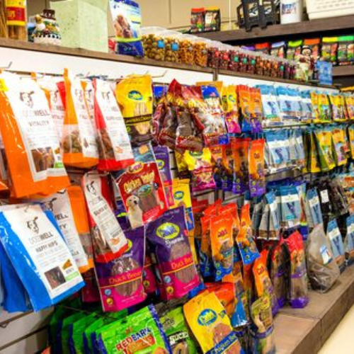 Pet supplies inside of Thomaston Healthy Pet 