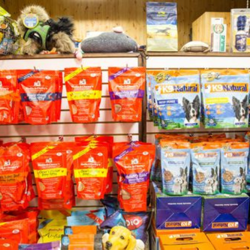 Pet supplies inside of Thomaston Healthy Pet 