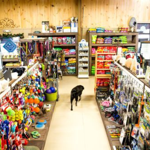 Pet supplies inside of Thomaston Healthy Pet 