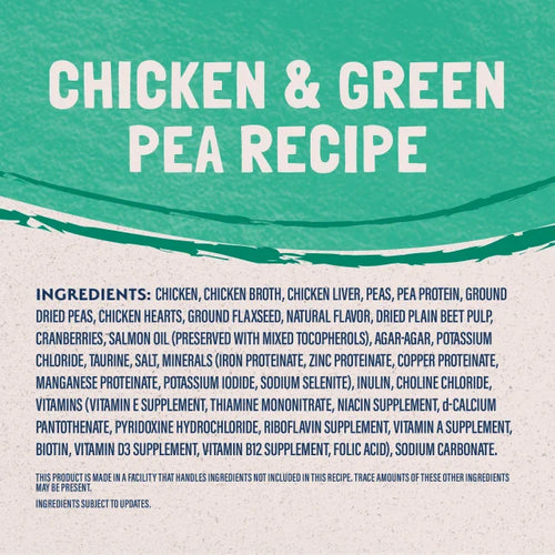 Natural Balance Limited Ingredient Chicken & Green Pea Formula Cat Food