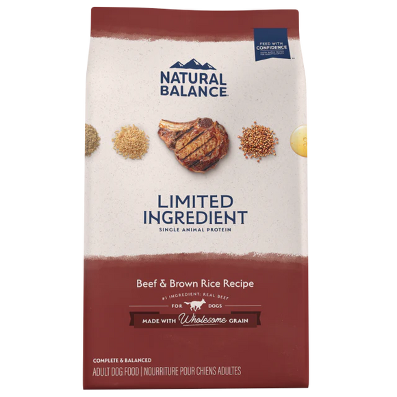Natural Balance  Limited Ingredient Diets Beef & Brown Rice Formula Adult Dry Dog Food