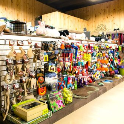 Pet supplies inside of Thomaston Healthy Pet 