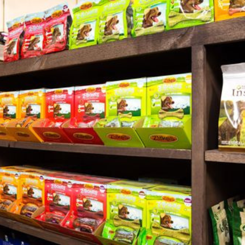 Pet supplies inside of Thomaston Healthy Pet 