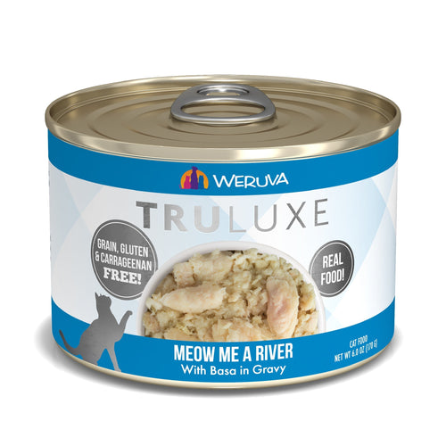Weruva TRULUXE Meow Me A River with Base in Gravy Canned Cat Food