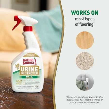 Nature's Miracle Urine Destroyer Plus Spray for Dogs