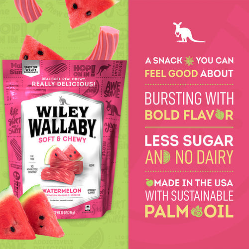 Wiley Wallaby Gourmet Watermelon Licorice