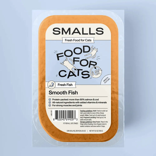 Smalls Smooth Fish Fresh Recipe Pate Cat Food