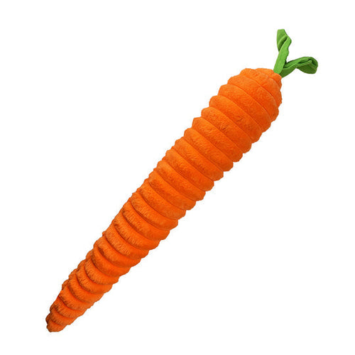 Pet Lou LUXE Carrot Dog Toy
