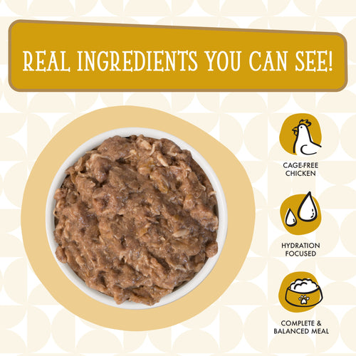 Weruva Goldie Lox Chicken and Salmon Recipe Au Jus Canned Cat Food