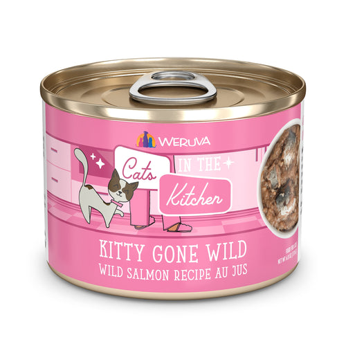Weruva Kitty Gone Wild Wild Salmon Recipe Au Jus Canned Cat Food