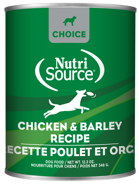 NutriSource® Chicken & Barley Entrée Healthy Affordable Wet Dog Food