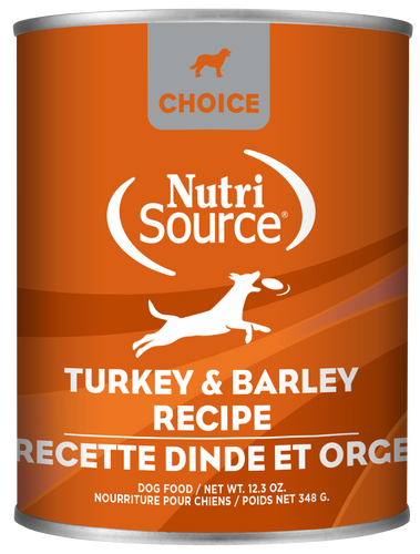 NutriSource® Turkey & Barley Entrée Healthy Affordable Wet Dog Food