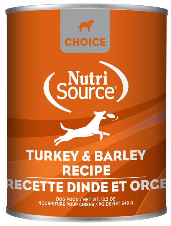 NutriSource® Turkey & Barley Entrée Healthy Affordable Wet Dog Food