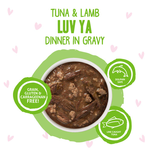 Weruva BFF Tuna & Lamb Luv Ya Recipe Pouches Wet Cat Food