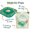Woof LickMat Bacon & Cheese LickMix