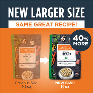 Instinct Raw Meals Freeze-Dried Lamb Dog Food