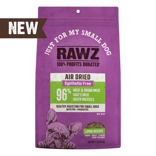Rawz Air Dried Just For My Small Dog Lamb Recipe