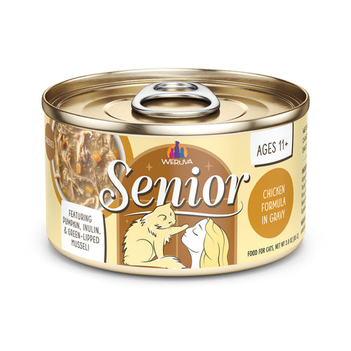 Weruva Senior Chicken Formula in Gravy Cat Food