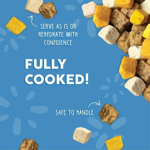 Weruva Feeling Farmy Freeze Dried with Chicken Breast, Egg & Pumpkin