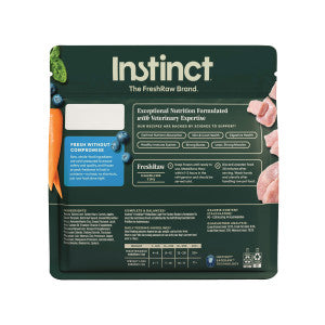 Instinct FreshRaw Medallions Cage-Free Turkey Recipe Dog Food