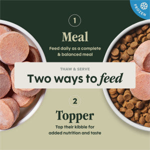 Instinct FreshRaw Medallions Cage-Free Turkey Recipe Dog Food