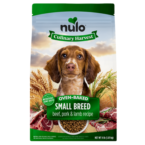 Nulo Culinary Harvest Baked Beef, Pork & Lamb Recipe for Small Breeds