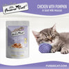 Fussie Cat Chicken with Pumpkin in Goat Milk Mousse Kitten Pouch
