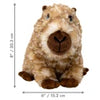 KONG  Comfort Wuzzeez Capybara Dog Toys
