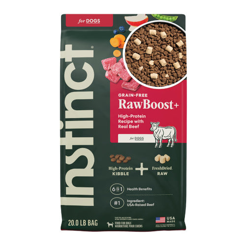 Instinct® RawBoost™ High-Protein Beef Dry Dog Food