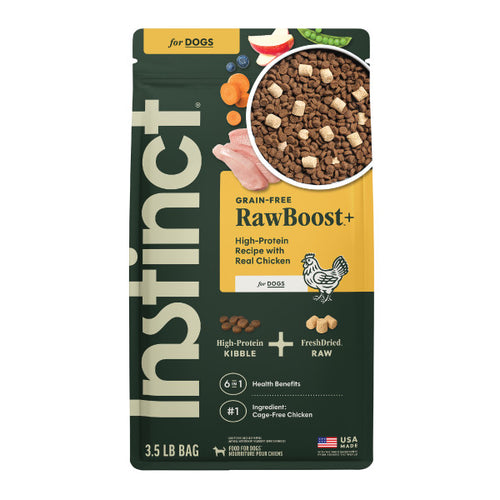 Nature's Variety Instinct® RawBoost™High-Protein Chicken Dry Dog Food
