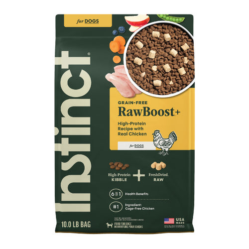 Nature's Variety Instinct® RawBoost™High-Protein Chicken Dry Dog Food