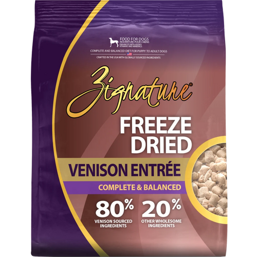 Zignature Original Freeze Dried Venison Entrée