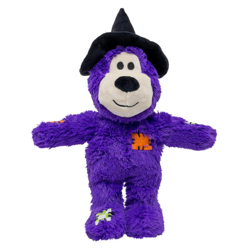 KONG Halloween Wild Knots Witch Bear Purple Dog Toy