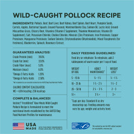 Instinct® Raw Meals Freeze-Dried Pollock Dog Food