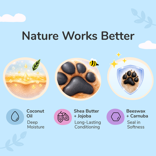 Kin + Kind Organic Nose & Paw Moisturizer Stick for Dogs & Cats