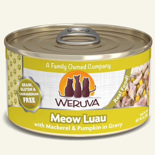 Weruva Meow Luau With Mackerel and Pumpkin Canned Cat Food