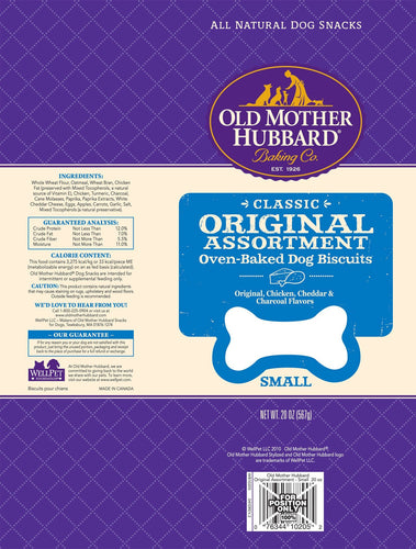 Old Mother Hubbard Crunchy Classic Natural Original Assortment Small Biscuits Dog Treats