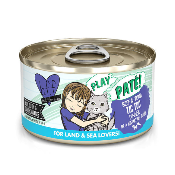 Weruva BFF Play Pate Beef & Tuna Tic Toc